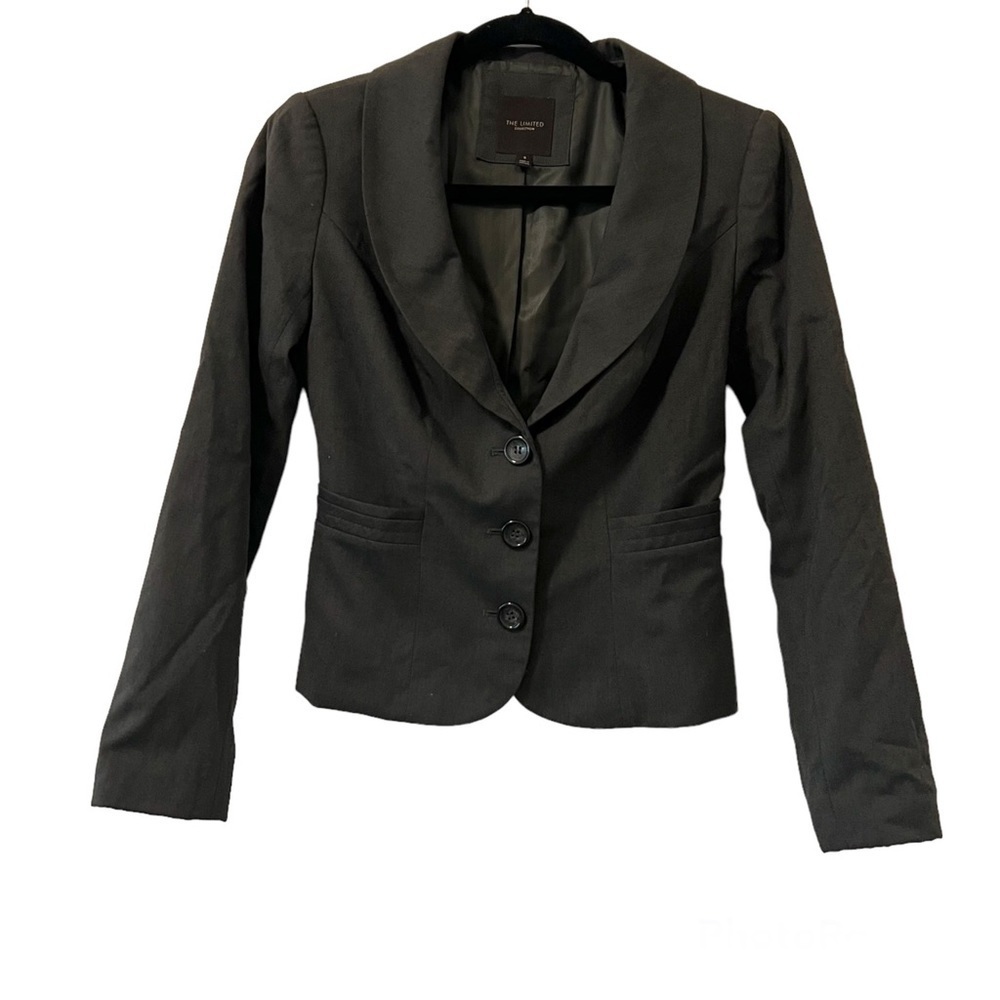 The Limited Dark Gray‎ Blazer Jacket